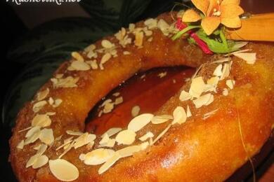 Ябълков сладкиш с карамел 