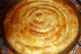 Баница със сирене и яйца