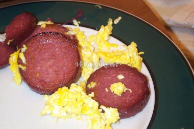 Салам с яйца