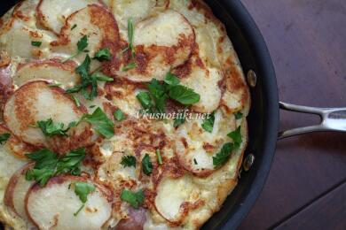 Tortilla de calabacin