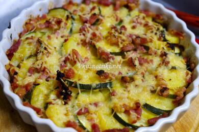 Мусака от тиквички