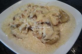 Млечна каша с пиперки