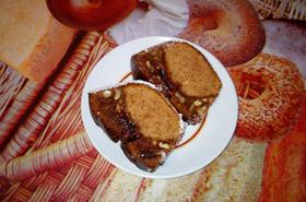 Кекс с локум и орехи