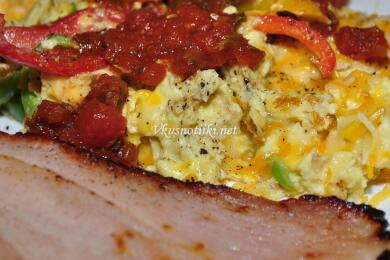 Бърз миш маш с шунка