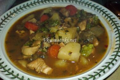 Фина пилешка крем супа