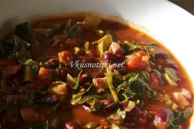 Боб по гръцки