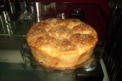 Вита баница със сирине