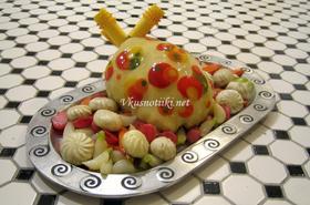 Пълнена кожа от пиле