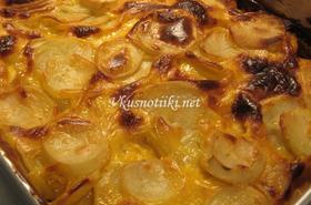 Картофи с пушено месо