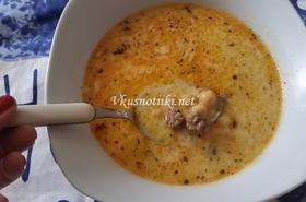 Супа с нахут и кисело мляко