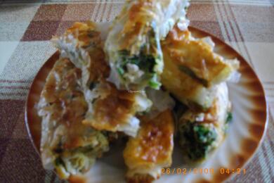 Баница със сирене и спанак