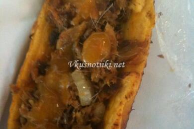 Пълнена риба с маслини