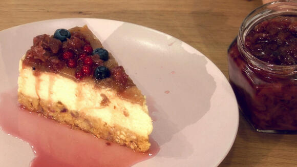 Чийзкейк от Розовата долина