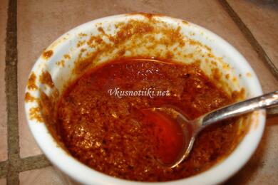 Пастет от червени чушки