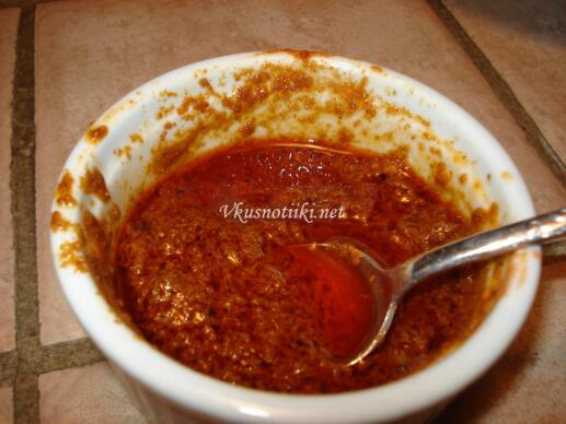 Пастет от червени чушки