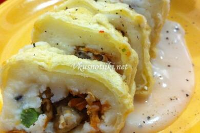 II вид плънка за пилешко ролце