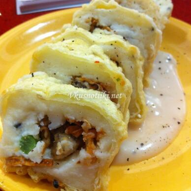 II вид плънка за пилешко ролце