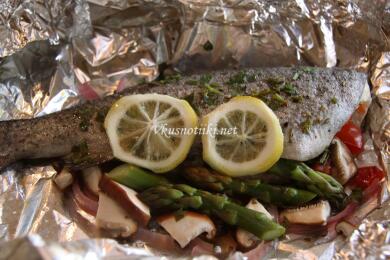 Зеленчуци в пъстърва