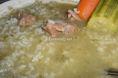 Телешка или агнешка чорба