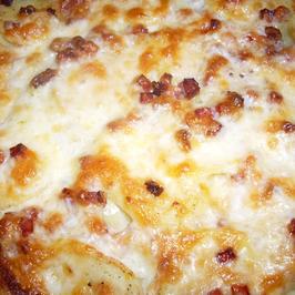 Картофки с шунка и кашкавал