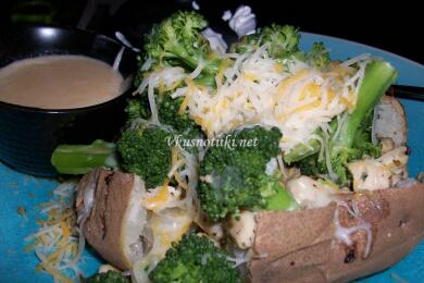 Печени картофи със сирене I