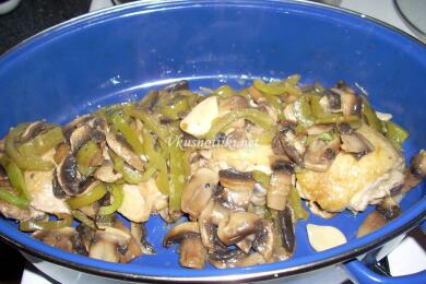 Пиле фрикасе