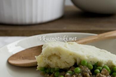 Кайма с ориз и картофено пюре