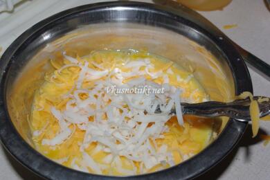 Яйца с кашкавал