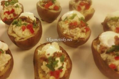 Печени картофи със сирене I