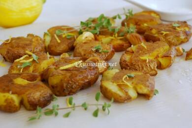 Хрупкави картофки на фурна