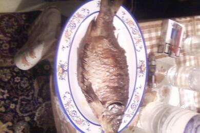 Риба палнена с кайма