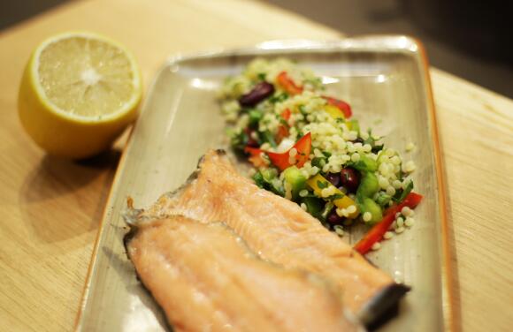 Филе пъстърва с марокански кускус от Spaghetti Kitchen