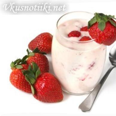 Плодов крем от ягоди