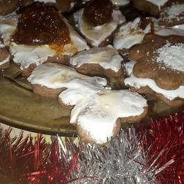 Коледни какаови сладки с целуфчена глазура