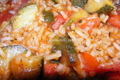 Мусака от домати и ориз