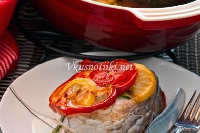 Риба с лимон