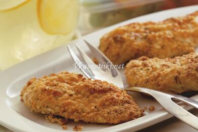 Пиле с корнфлекс 