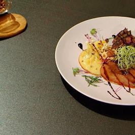 Патешки дроб с круши