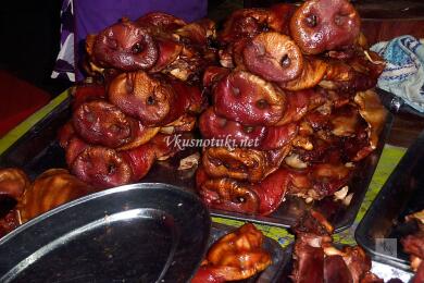 Вкусни свински муцунки