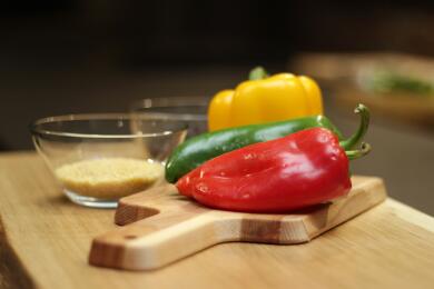 Филе пъстърва с марокански кускус от Spaghetti Kitchen