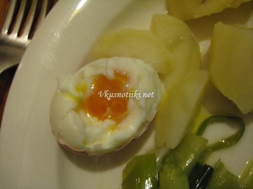 Картофи с яйца