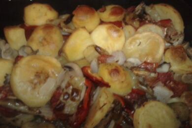 Зеленчуково печено