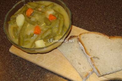 Чорба от зелен фасул