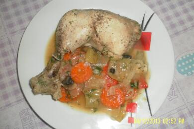 Пияно пиле яхния