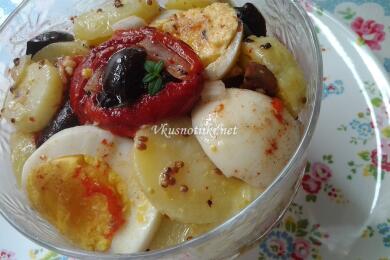 Салата мимоза