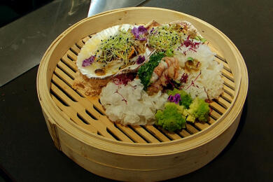 Омар и миди Сен-Жак