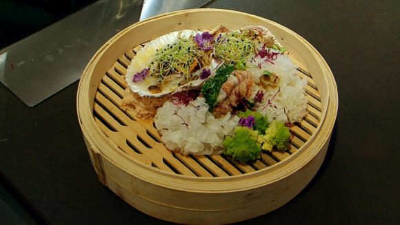 Омар и миди Сен-Жак