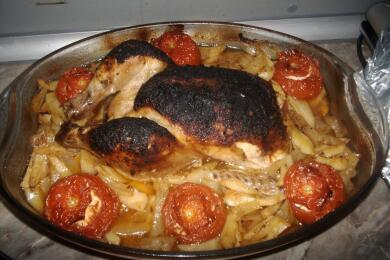 Пиле по царски