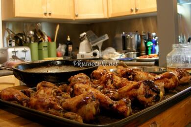 Златни пилешки бутчета