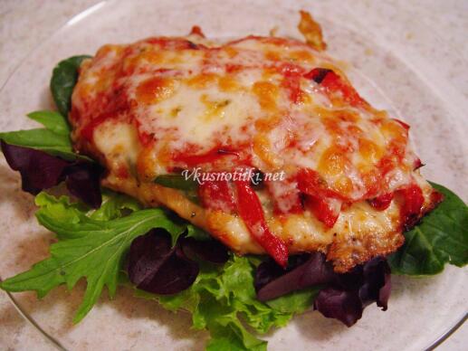 Пушено  пиле на фурна